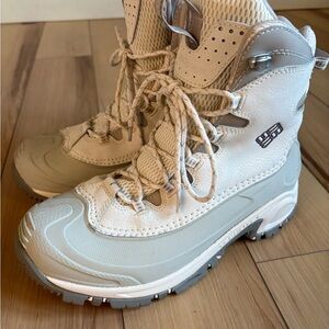 Columbia Bugaboot Winter Boots White Light Grey 8